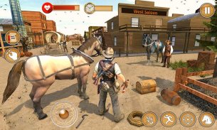 Western Cowboy Gun Shooting Fighter Open World screenshot 4