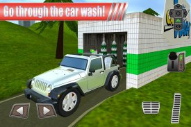 Gas Station Car Parking Game screenshot 2