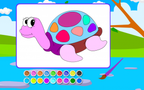 Coloring Game-Happy Turtles screenshot 7