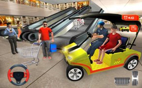 Shopping mall car Taxi driving & Parking 2019 screenshot 3