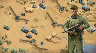 1943 Deadly Desert - a WW2 Strategy War Game screenshot 7
