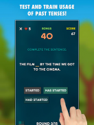 Past Tenses Grammar Test screenshot 5