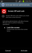 Screen Off and Lock screenshot 1