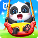Baby Panda Kindergarten Icon