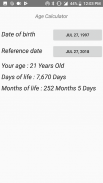 Age & Time Calculator screenshot 0