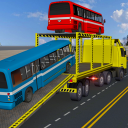 Bus Transporter Truck Flight Icon