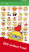 Ochat Basic: 1000 text emoticons & emoji stickers screenshot 0