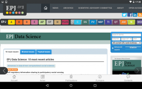 EPJ.org screenshot 3