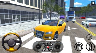 taxi fou 3d jeu de voiture screenshot 3