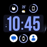 Huge Time: Wear OS watch face screenshot 13