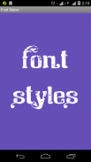 Font Styles screenshot 3