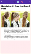 Hairstyles for girls screenshot 5