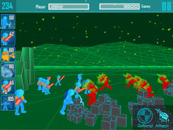 stickman: Perang Neon screenshot 1