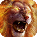 Fiery Roar Lion Live Wallpaper