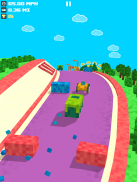 Out of Brakes - Blocky Racer screenshot 0
