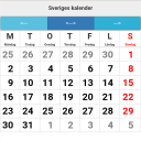 Sveriges kalender Icon