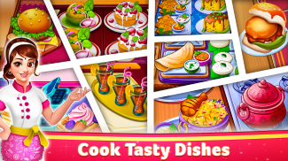 인도 요리 스타: 요리사 레스토랑 및 요리 게임 screenshot 1
