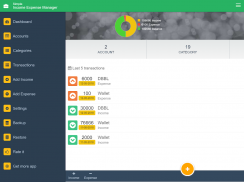 Simple Income Expense Manager screenshot 1