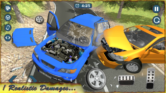 Simulator Kecelakaan Mobil: Kerusakan Balok screenshot 3