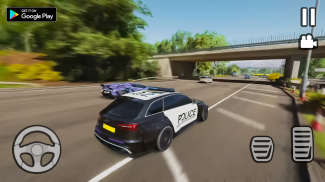 Police Chase Racing Crime City screenshot 5