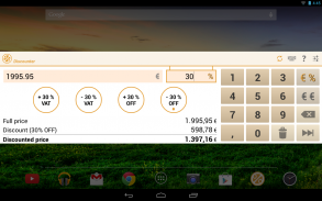 Discounter Free calculator screenshot 1