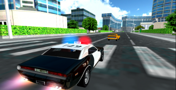 Flying Police Car Driving screenshot 1