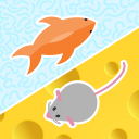 Games for Cats! - Cat Fishing Mouse Chase Cat Game Icon