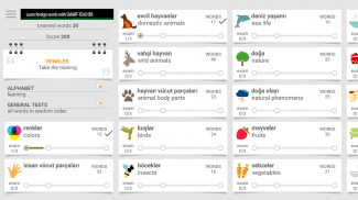 Aprender palabras en turco ST screenshot 22