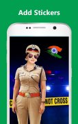 Women Police Suit Photo Editor screenshot 6