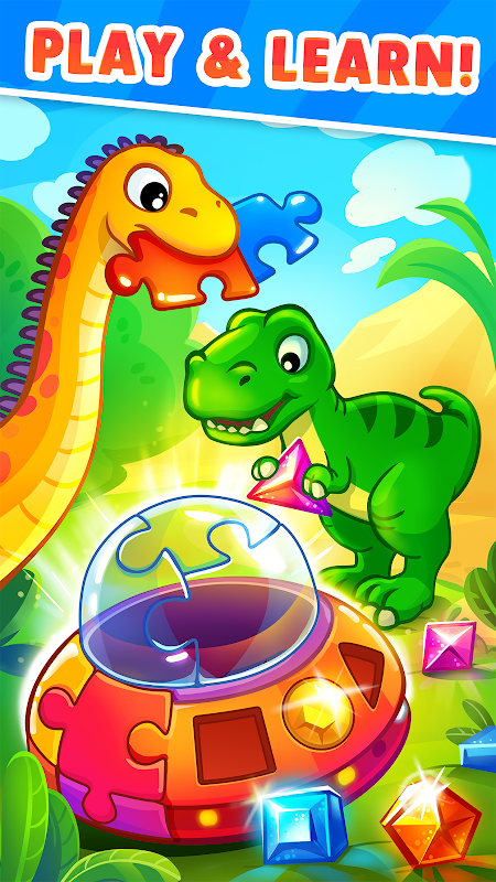 Download do APK de Sons de dinossauro jogos educativos para crianças para  Android