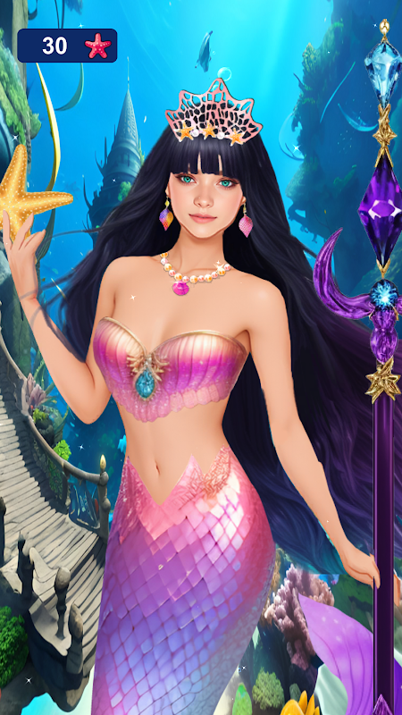 Mermaid Princess Dress up Game html5