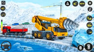 Snow Plow : Construction Games screenshot 4