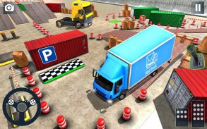 سخت کامیون پارکینگ 2019: کامیون رانندگی بازی ها screenshot 5