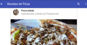 Recetas De Pizzas screenshot 5