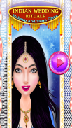 Indian Wedding Rituals Makeup And Salon Game screenshot 1