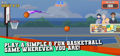 Basketball Slinger screenshot 1