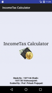 Income Tax Calculator (2017) || INDIA screenshot 1