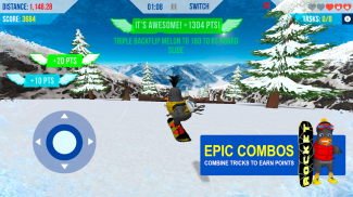 SnowBird: Snowboarding Games screenshot 0