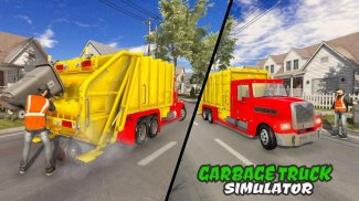 Garbage truck: Trash Cleaner Transport Driver Game screenshot 2