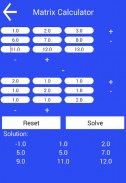 Matrix Calculator screenshot 0