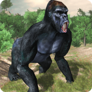 Angry gorilla vs Dinosaur: Wild Jungle Battle screenshot 9