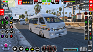 Lái xe buýt: Mini Coach Bus 3d screenshot 0