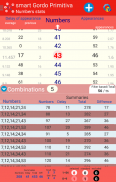 smart numbers for Gordo Primitiva screenshot 1