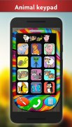 Baby Phone Game for Kids Free - Cute Animals screenshot 2
