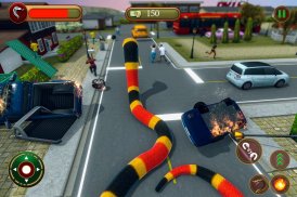 Angry Anaconda City Attack Simulator screenshot 9