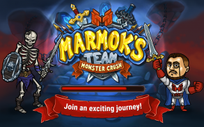 Marmok's Team Monster Crush RPG кликер screenshot 0