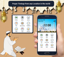 Al Qibla Locator and Prayer Time - Tasbeeh Counter screenshot 5