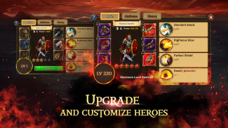 Chaos Lords战术型RPG——移动平台传奇PvE游戏。 screenshot 4