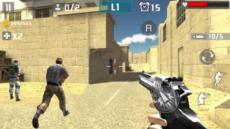Pistola Assalto Guerra Atirar screenshot 2