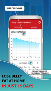 15 Days Belly Fat Workout App screenshot 12